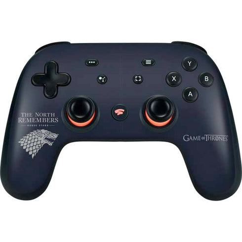 Game of Thrones: House Stark The North Remembers Google Stadia Controller Skin