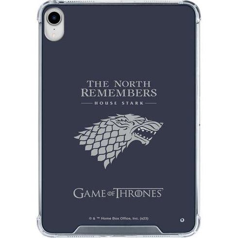 Game of Thrones: House Stark The North Remembers iPad 11th Gen (2025) Clear Case