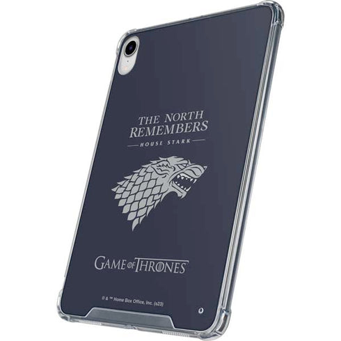 Game of Thrones: House Stark The North Remembers iPad 11th Gen (2025) Clear Case