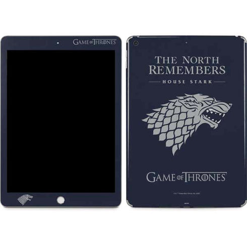 Game of Thrones: House Stark The North Remembers Apple iPad Skin