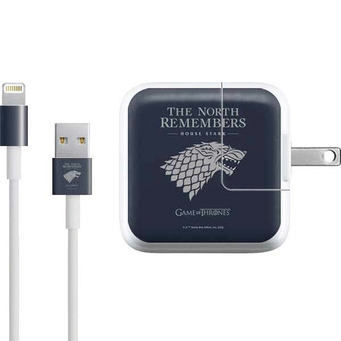 Game of Thrones: House Stark The North Remembers iPad Charger (10W USB) Skin