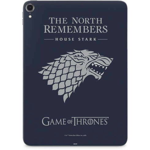 Game of Thrones: House Stark The North Remembers Apple iPad Pro Skin