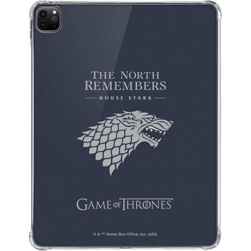 Game of Thrones: House Stark The North Remembers iPad Pro 11in (2024) Clear Case
