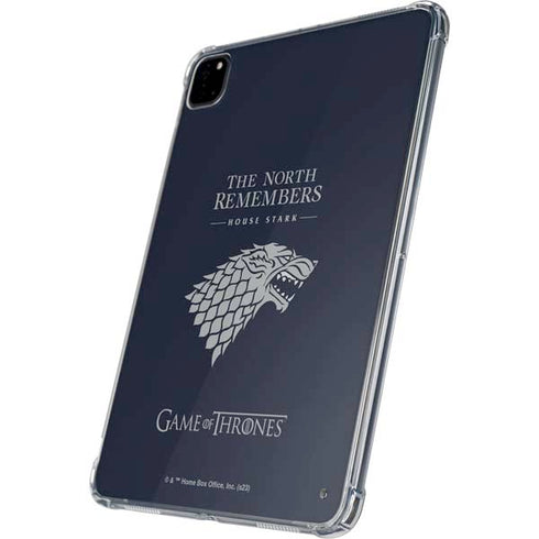 Game of Thrones: House Stark The North Remembers iPad Pro 11in (2024) Clear Case