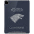 Game of Thrones: House Stark The North Remembers iPad Pro 12.9in (2020) Clear Case
