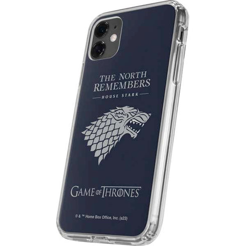 Game of Thrones: House Stark The North Remembers iPhone 11 Clear Case