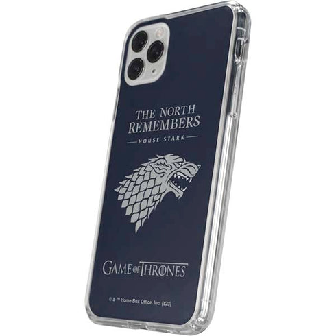 Game of Thrones: House Stark The North Remembers iPhone 11 Pro Clear Case