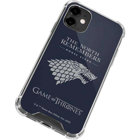 Game of Thrones: House Stark The North Remembers iPhone 12 Clear Case