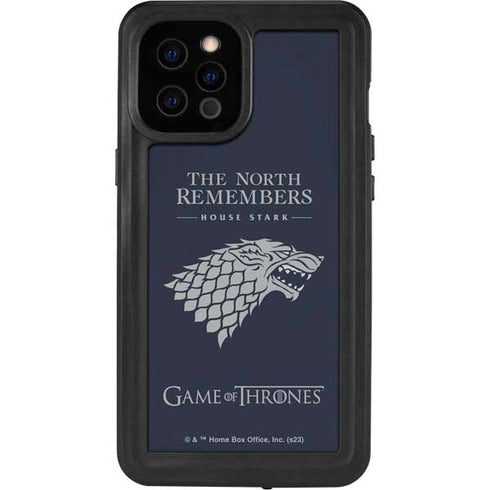Game of Thrones: House Stark The North Remembers iPhone 12 Pro Max Waterproof Case