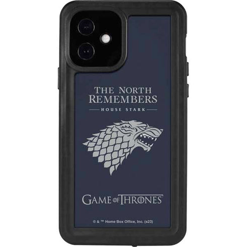 Game of Thrones: House Stark The North Remembers iPhone 12 Waterproof Case