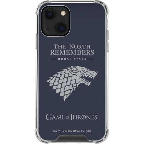 Game of Thrones: House Stark The North Remembers iPhone 13 Clear Case