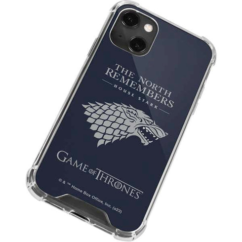 Game of Thrones: House Stark The North Remembers iPhone 13 Mini Clear Case