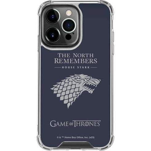 Game of Thrones: House Stark The North Remembers iPhone 13 Pro Clear Case