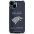 Game of Thrones: House Stark The North Remembers iPhone 14 Plus Clear Case