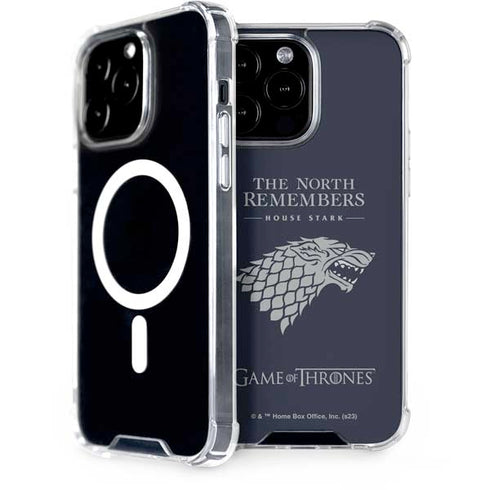 Game of Thrones: House Stark The North Remembers iPhone 14 Pro Max MagSafe Case