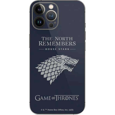 Game of Thrones: House Stark The North Remembers iPhone 14 Pro Max Skin