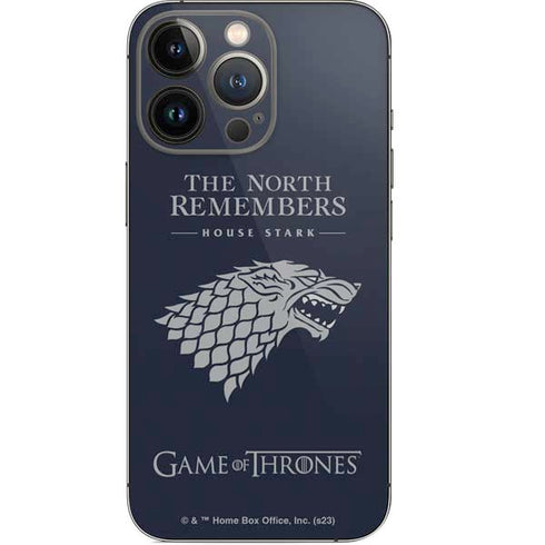 Game of Thrones: House Stark The North Remembers iPhone 14 Pro Skin