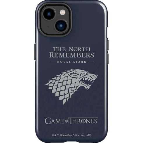 Game of Thrones: House Stark The North Remembers iPhone 15 Impact Case