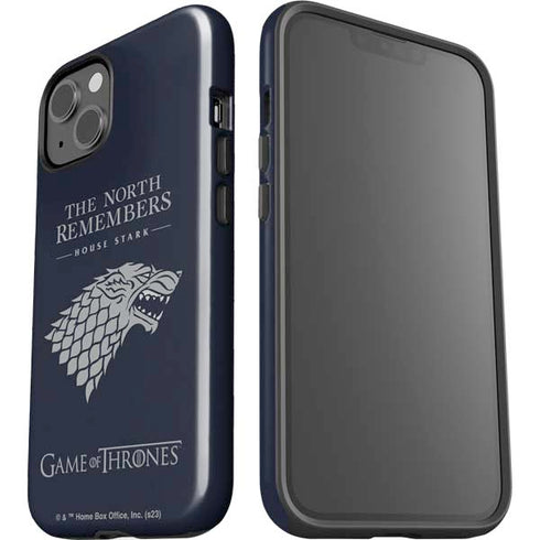 Game of Thrones: House Stark The North Remembers iPhone 15 Impact Case