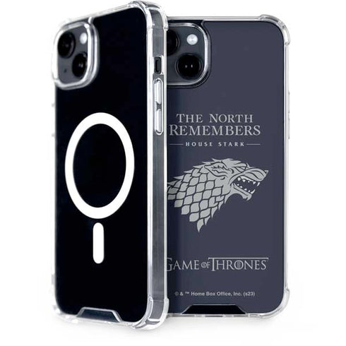 Game of Thrones: House Stark The North Remembers iPhone 15 MagSafe Case