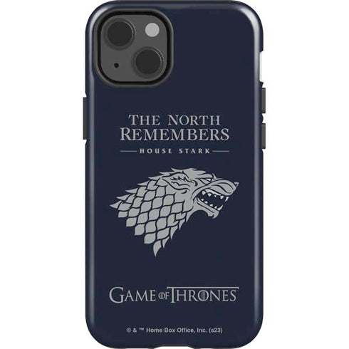 Game of Thrones: House Stark The North Remembers iPhone 15 Plus Impact Case