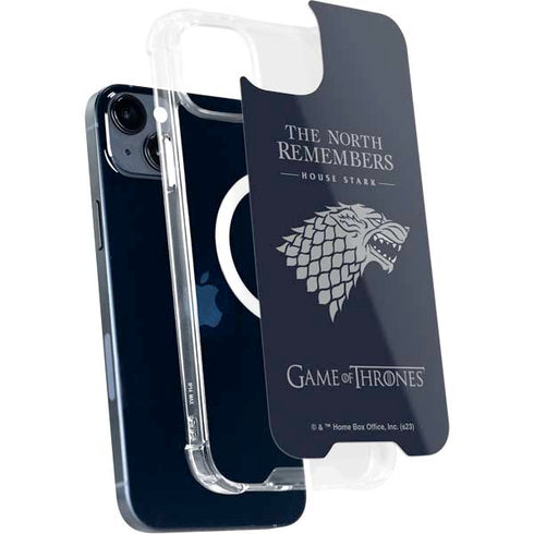 Game of Thrones: House Stark The North Remembers iPhone 15 Plus MagSafe Case