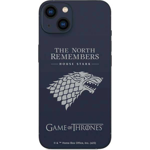 Game of Thrones: House Stark The North Remembers iPhone 15 Plus Skin