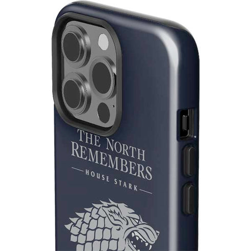 Game of Thrones: House Stark The North Remembers iPhone 15 Pro Impact Case