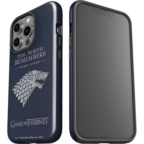 Game of Thrones: House Stark The North Remembers iPhone 15 Pro Impact Case