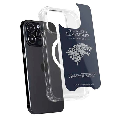Game of Thrones: House Stark The North Remembers iPhone 15 Pro MagSafe Case