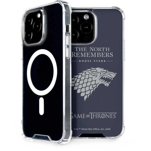 Game of Thrones: House Stark The North Remembers iPhone 15 Pro Max MagSafe Case