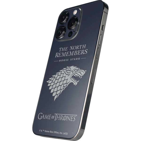Game of Thrones: House Stark The North Remembers iPhone 15 Pro Max Skin