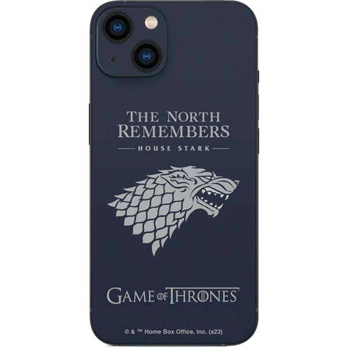 Game of Thrones: House Stark The North Remembers iPhone 15 Skin