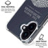 Game of Thrones: House Stark The North Remembers iPhone 16 Clear Case