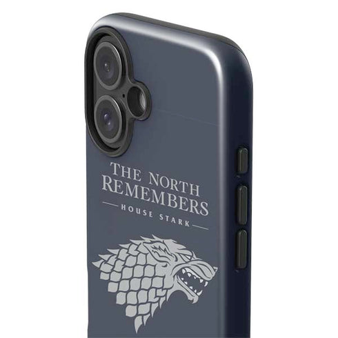 Game of Thrones: House Stark The North Remembers iPhone 16 Impact Case