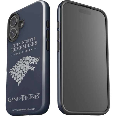 Game of Thrones: House Stark The North Remembers iPhone 16 Impact Case