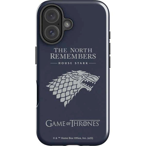 Game of Thrones: House Stark The North Remembers iPhone 16 Plus Impact Case
