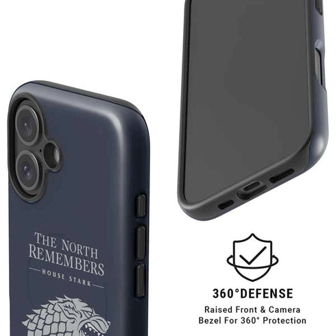 Game of Thrones: House Stark The North Remembers iPhone 16 Plus Magsafe Impact Case