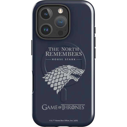 Game of Thrones: House Stark The North Remembers iPhone 16 Pro Magsafe Impact Case
