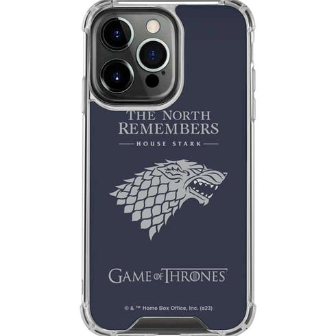 Game of Thrones: House Stark The North Remembers iPhone 16 Pro Max Clear Case