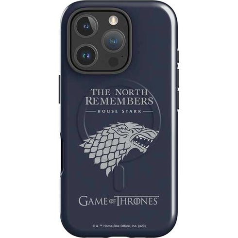 Game of Thrones: House Stark The North Remembers iPhone 16 Pro Max Magsafe Impact Case