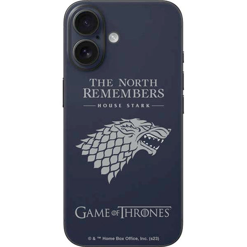 Game of Thrones: House Stark The North Remembers iPhone 16 Skin