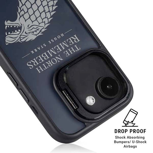 Game of Thrones: House Stark The North Remembers iPhone 16e Kickstand Case