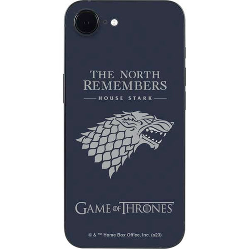 Game of Thrones: House Stark The North Remembers iPhone 16e Skin