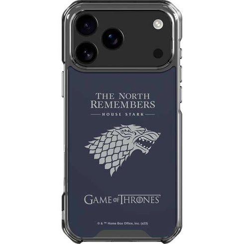 Game of Thrones: House Stark The North Remembers iPhone 18 Pro Max Clear Case