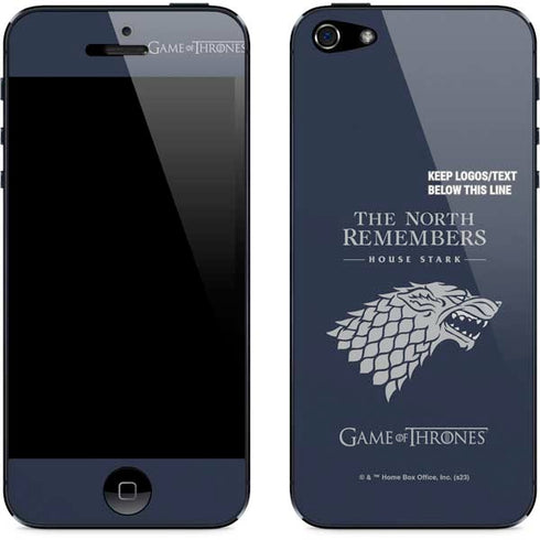 Game of Thrones: House Stark The North Remembers iPhone 5/5s/5SE Skin