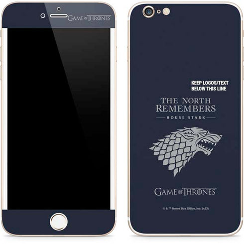 Game of Thrones: House Stark The North Remembers iPhone 6/6s Plus Skin