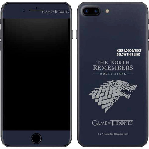 Game of Thrones: House Stark The North Remembers iPhone 7 Plus Skin