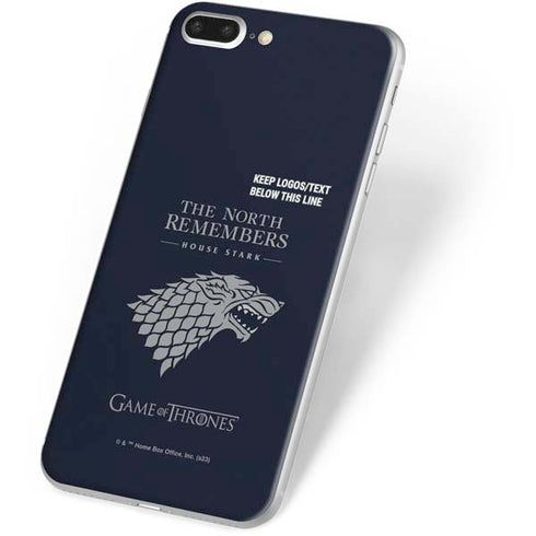 Game of Thrones: House Stark The North Remembers iPhone 8 Plus Skin