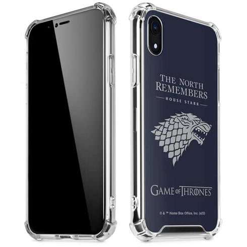 Game of Thrones: House Stark The North Remembers iPhone XR Clear Case